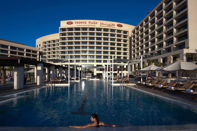 vakantie-naar-Crowne Plaza Abu Dhabi Yas Island-februari 2023