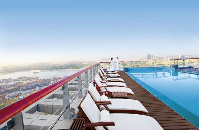 vakantie-naar-Hilton Dubai Creek-april 2024