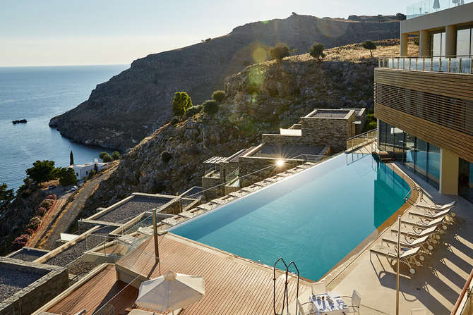 vakantie-naar-Lindos Blu Luxury Hotel Suites-april 2024