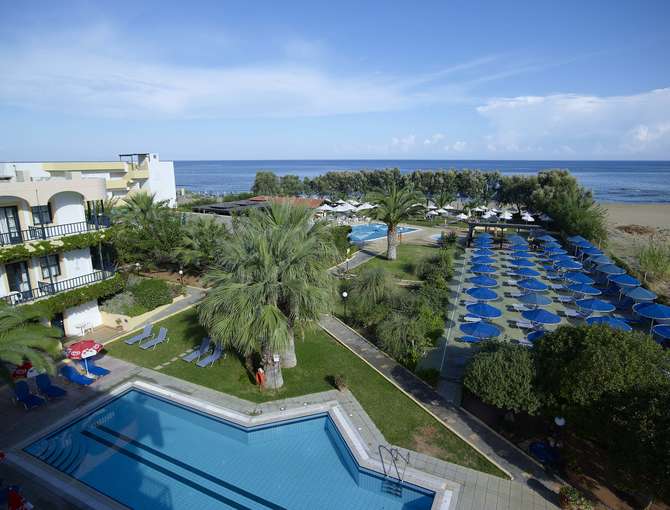 vakantie-naar-Malia Bay Beach Hotel Bungalows-mei 2025