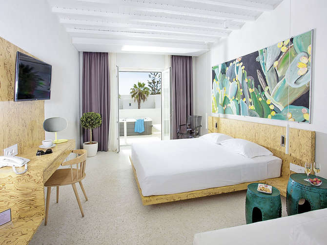 vakantie-naar-Mykonos Dove Beach Hotel-mei 2025